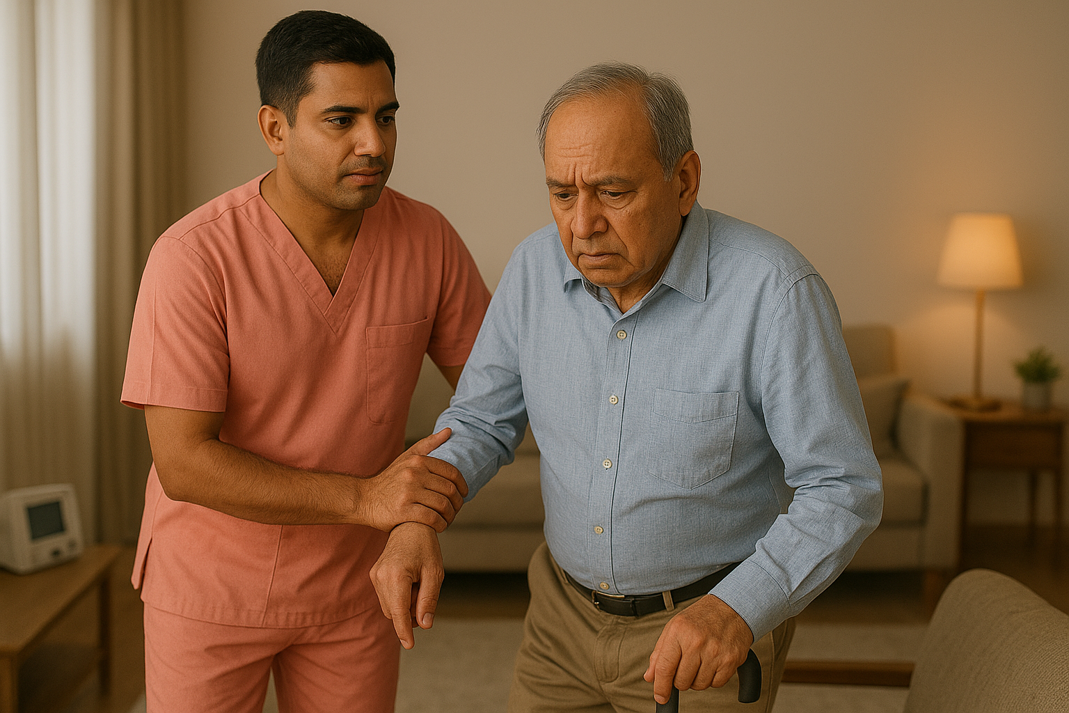 Parkinson patient care at home