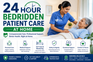 24-Hour Bedridden Patient Care at Home in Delhi NCR